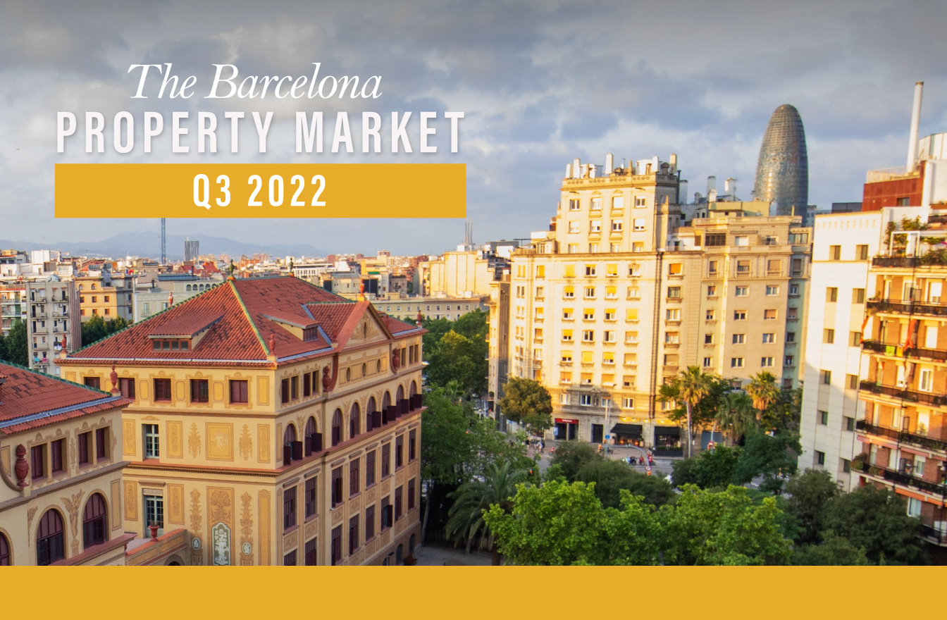 El mercado inmobiliario de Barcelona en el segundo trimestre de 2022