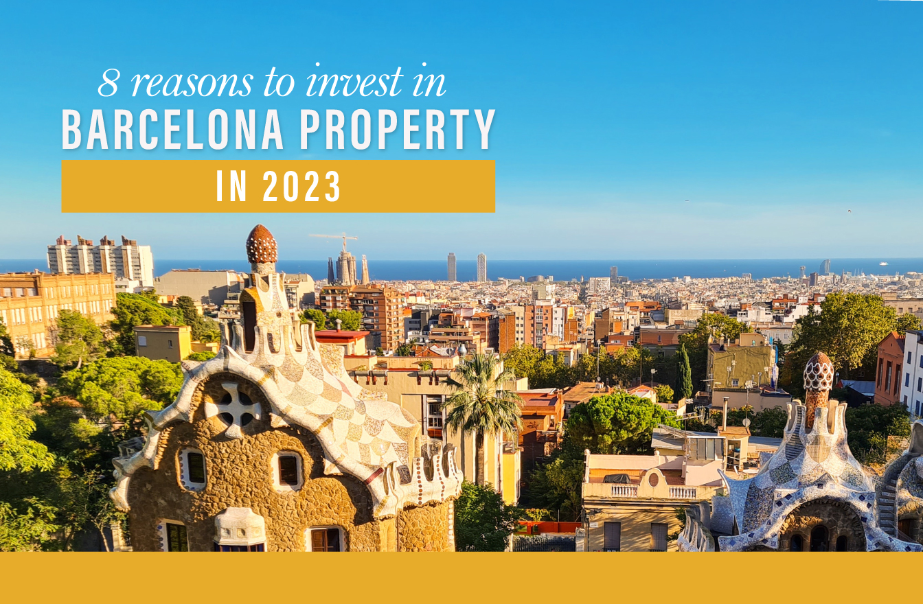 8 razones para invertir en inmuebles en Barcelona
