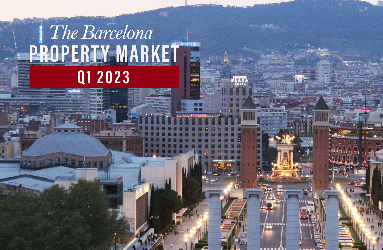 El mercado inmobiliario de Barcelona en el primer trimestre de 2023