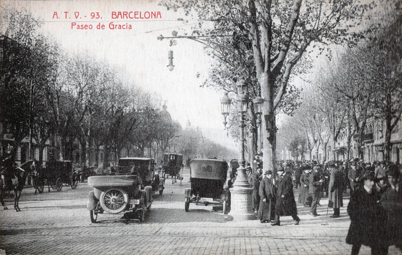 passeig de gracia de barcelona