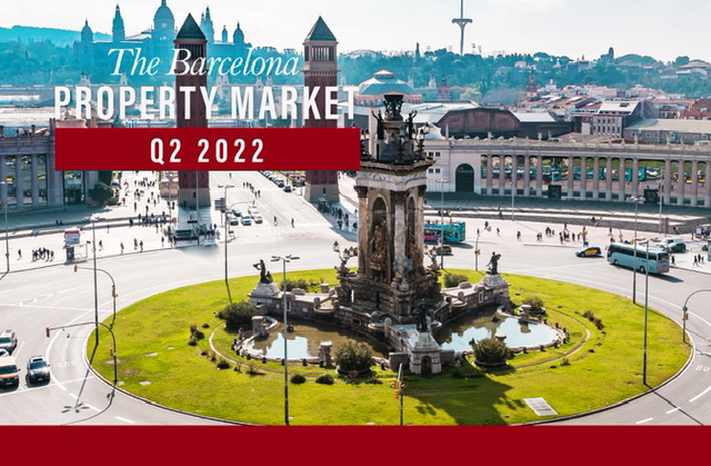 El mercado inmobiliario de Barcelona en el segundo trimestre de 2022