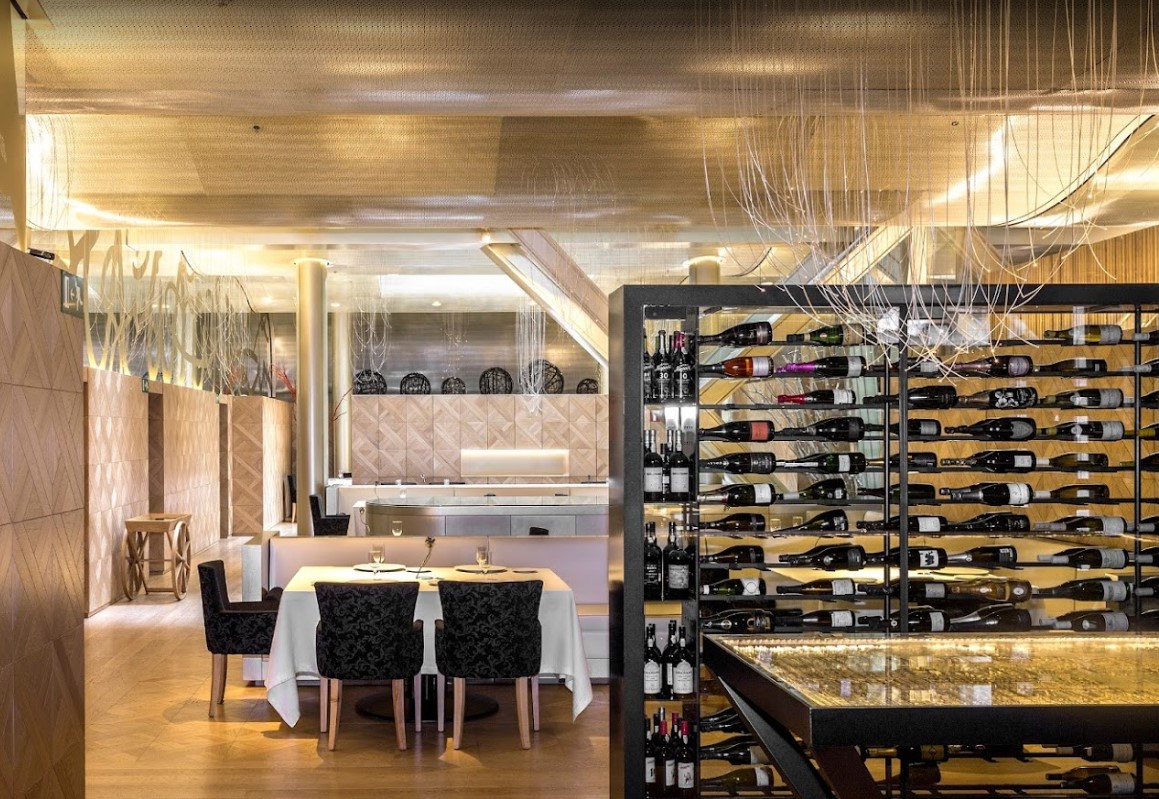 restaurante Lasarte barcelona por dentro