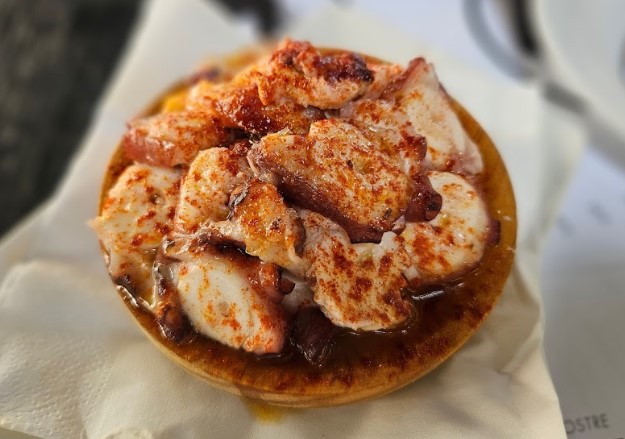 tapa de pulpo en barcelona